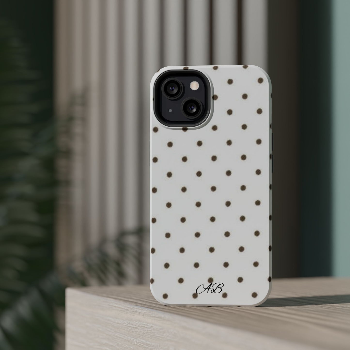 Polka Dot Magnetic Impact-Resistant Phone Case