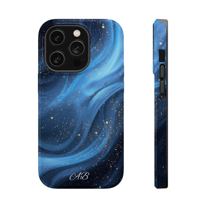 Blue Galaxy Magnetic Impact Phone Case