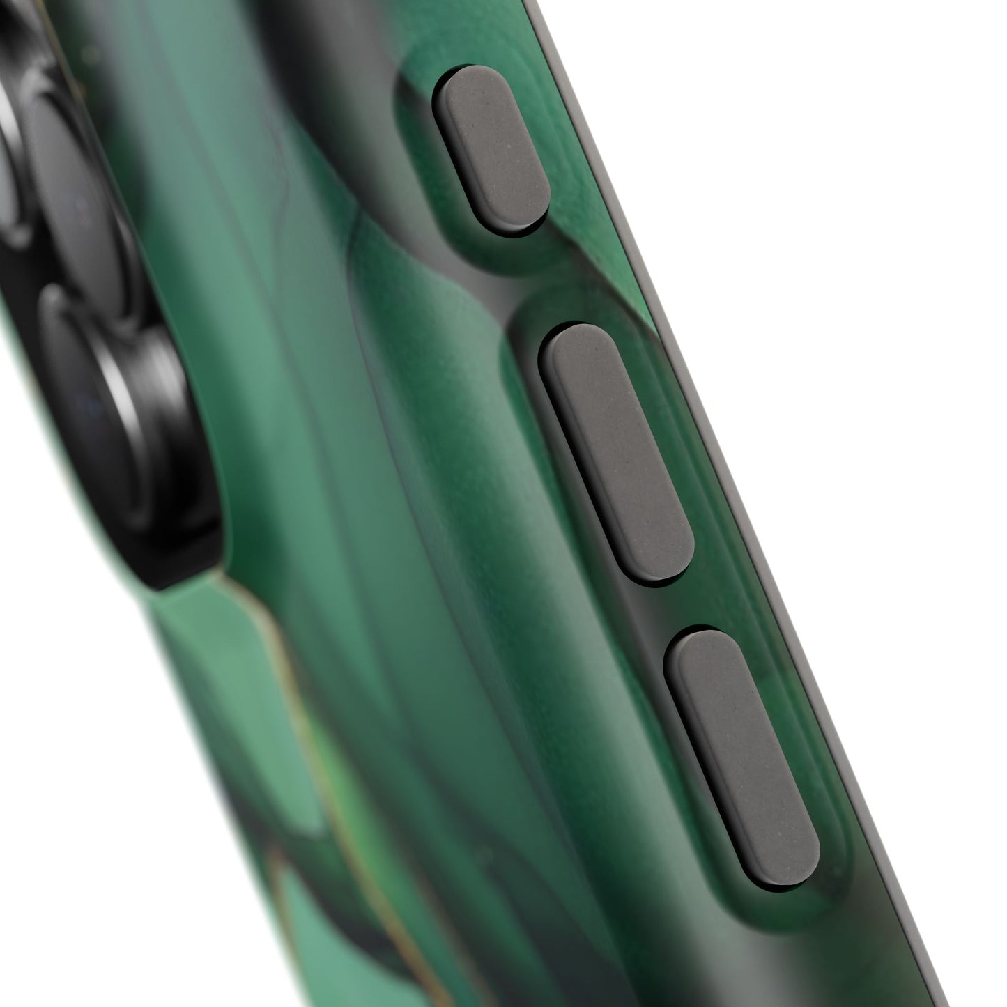 Green Marble Magnetic Impact-Resistant Phone Case