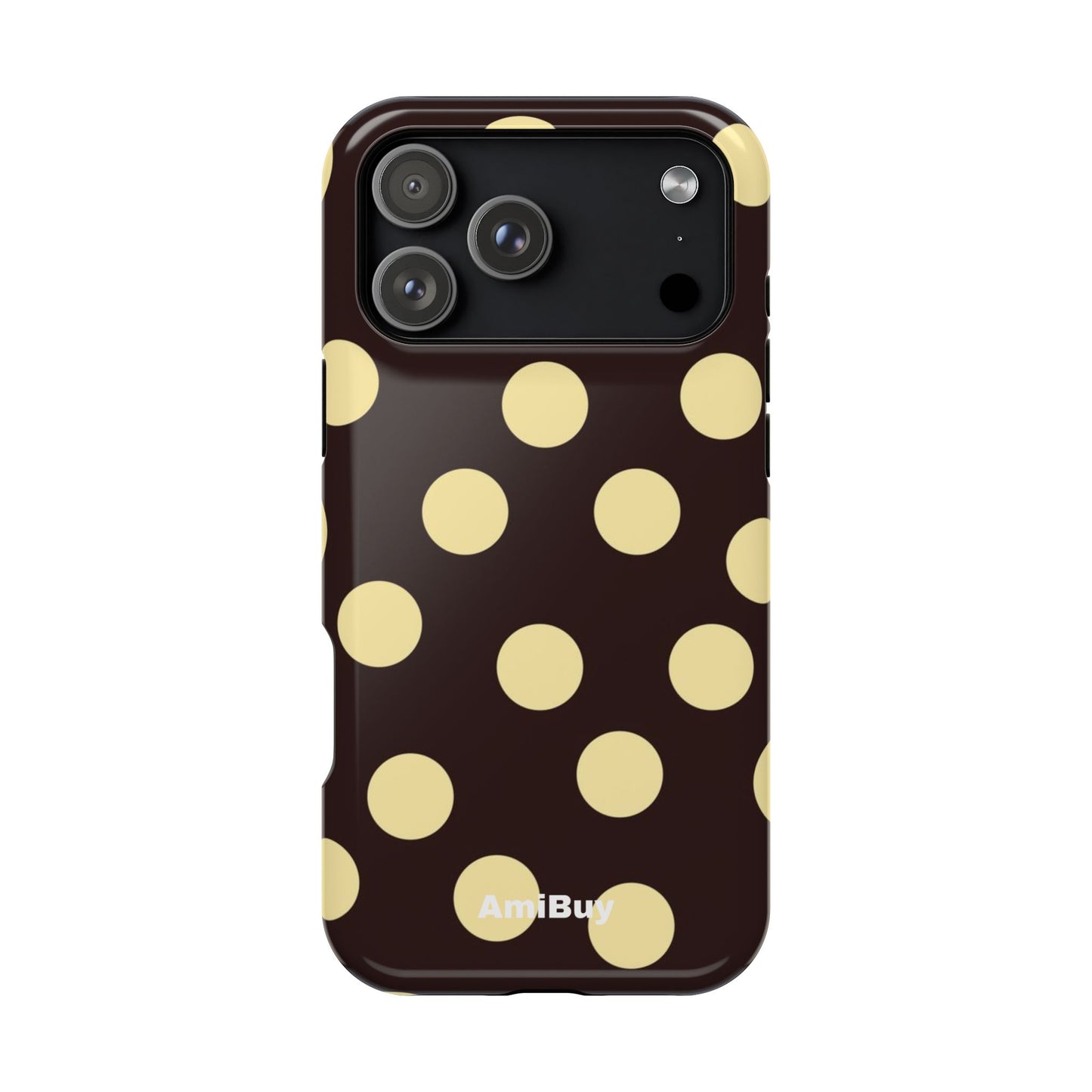 Polka Dot Magnetic Impact Phone Case — Protective iPhone Cover