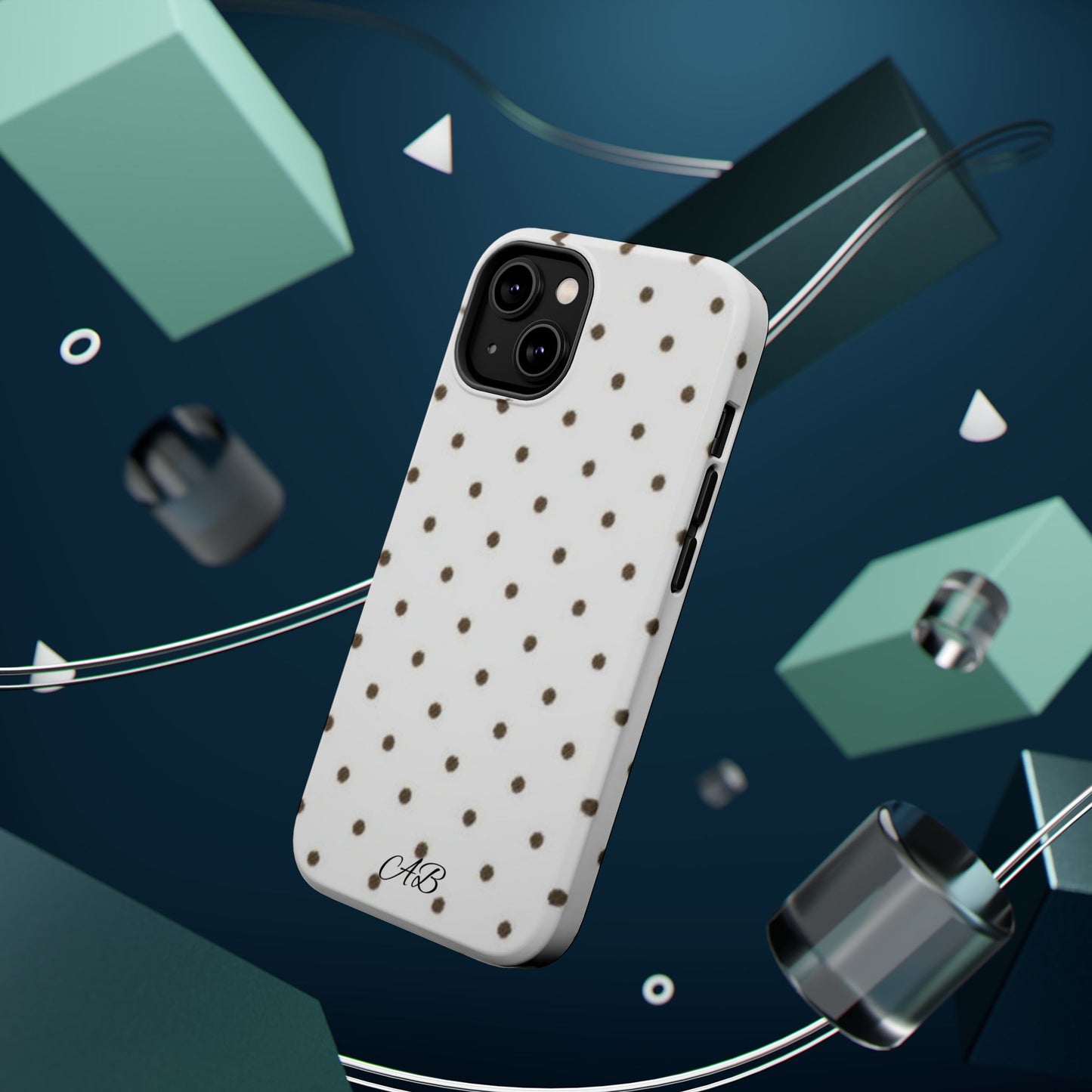 Polka Dot Magnetic Impact-Resistant Phone Case