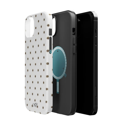 Polka Dot Magnetic Impact-Resistant Phone Case