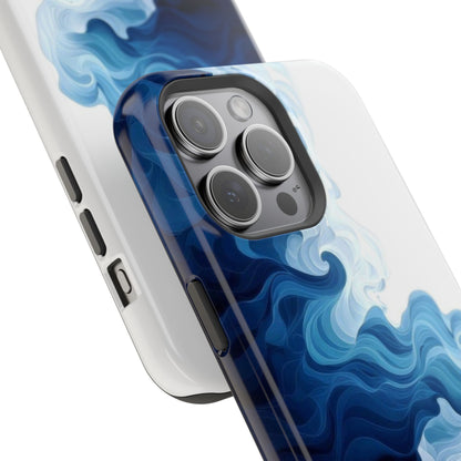 Blue Smoke Magnetic Impact-Resistant Phone Case