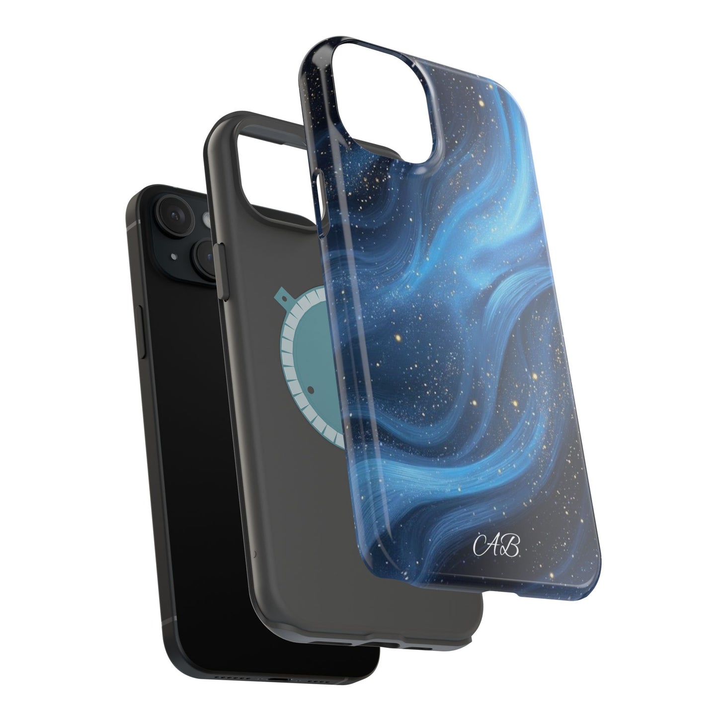 Blue Galaxy Magnetic Impact Phone Case
