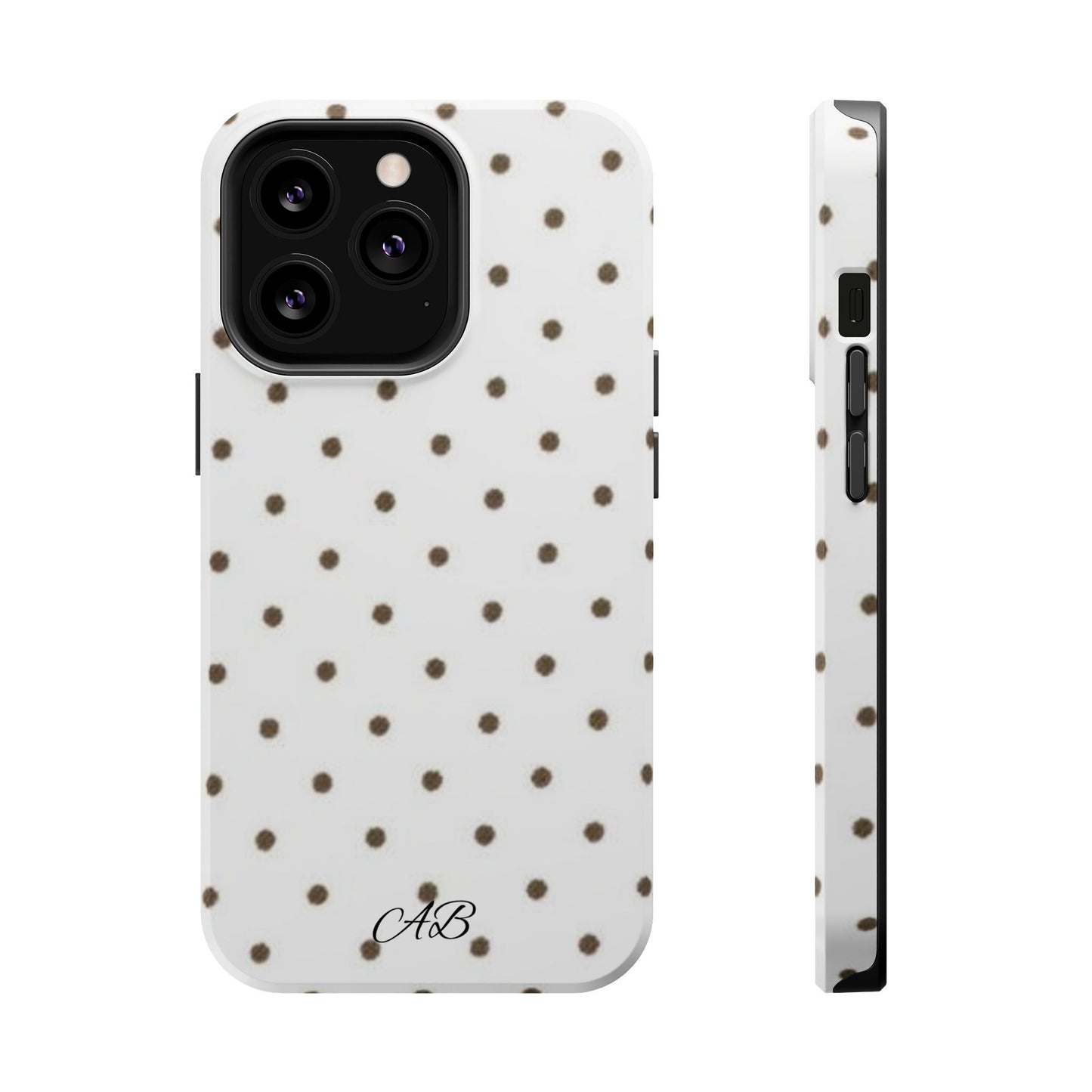 Polka Dot Magnetic Impact-Resistant Phone Case