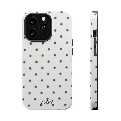 Polka Dot Magnetic Impact-Resistant Phone Case