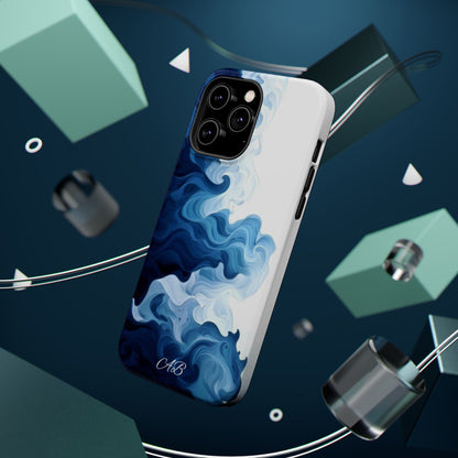 Blue Smoke Magnetic Impact-Resistant Phone Case