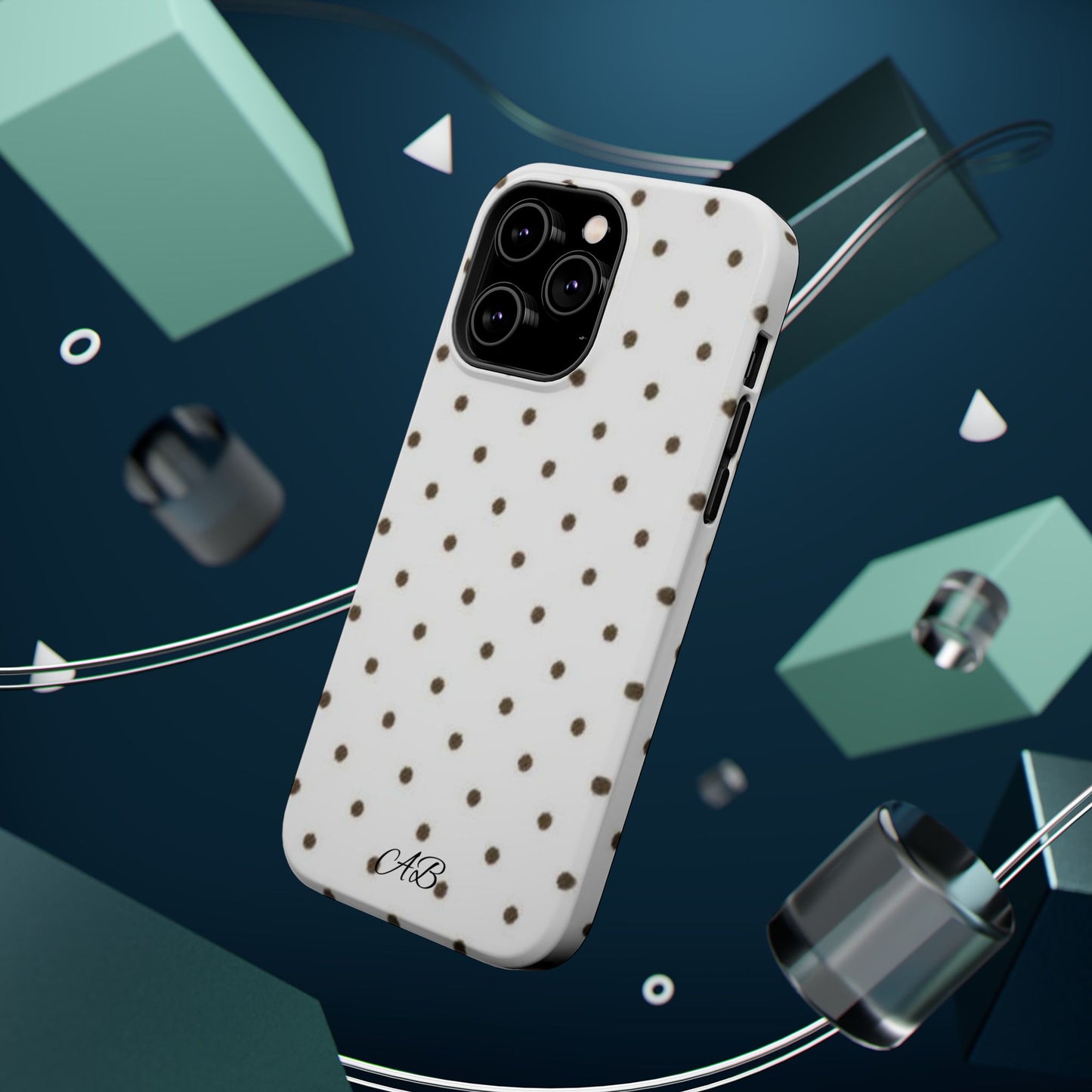 Polka Dot Magnetic Impact-Resistant Phone Case