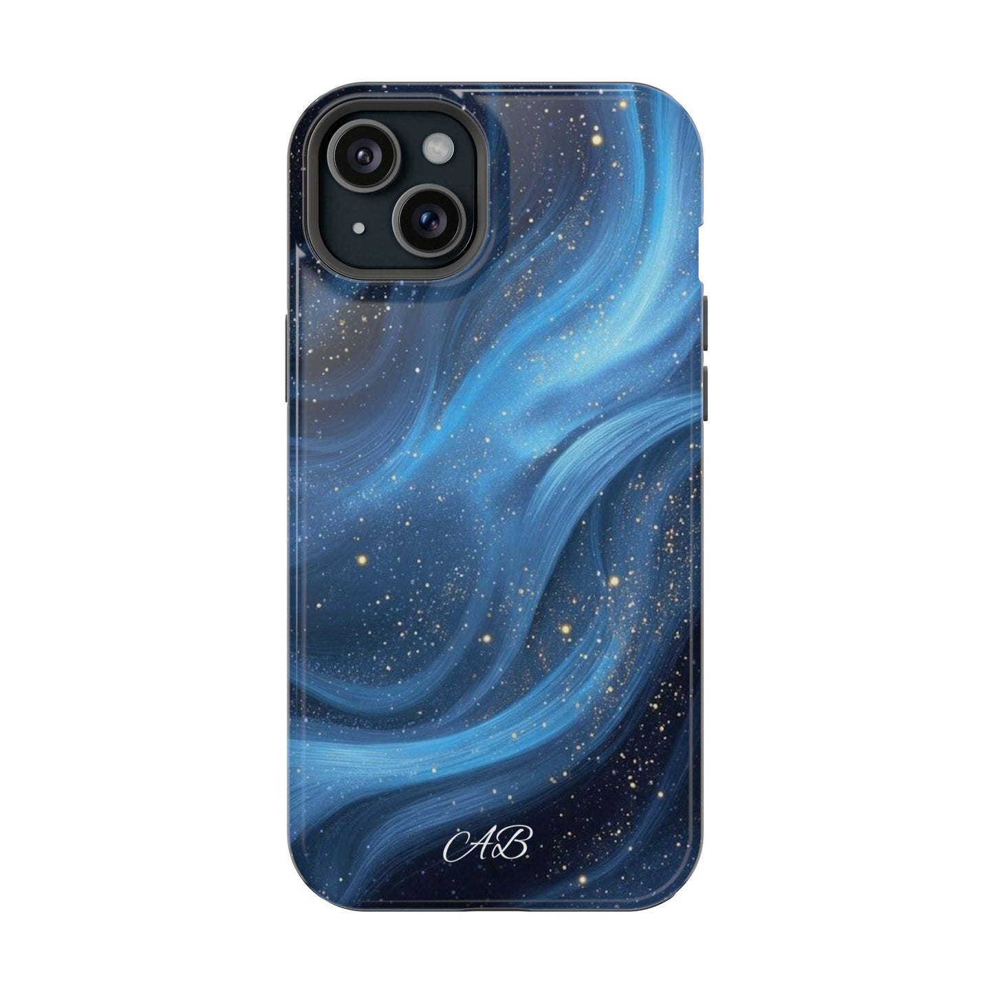 Blue Galaxy Magnetic Impact Phone Case