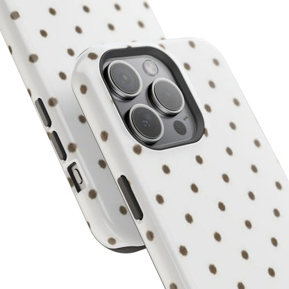 Polka Dot Magnetic Impact-Resistant Phone Case