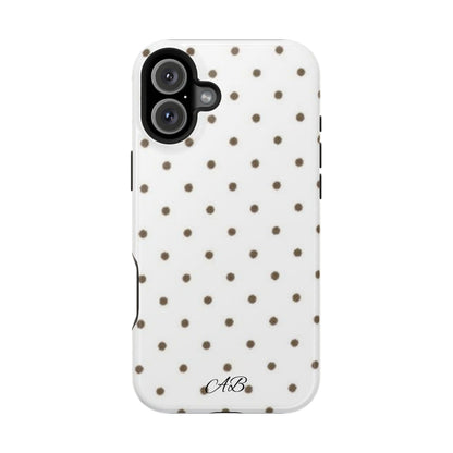 Polka Dot Magnetic Impact-Resistant Phone Case