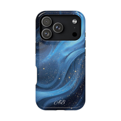 Blue Galaxy Magnetic Impact Phone Case