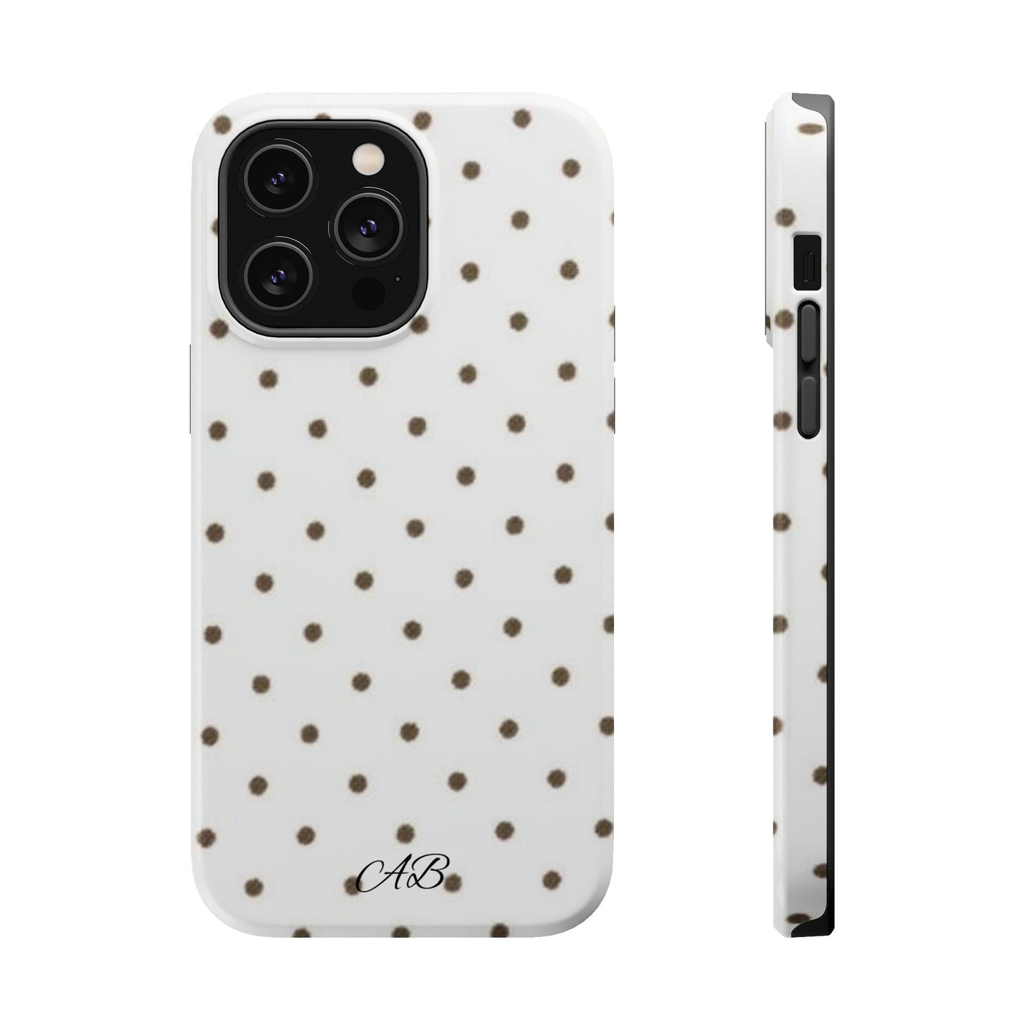 Polka Dot Magnetic Impact-Resistant Phone Case