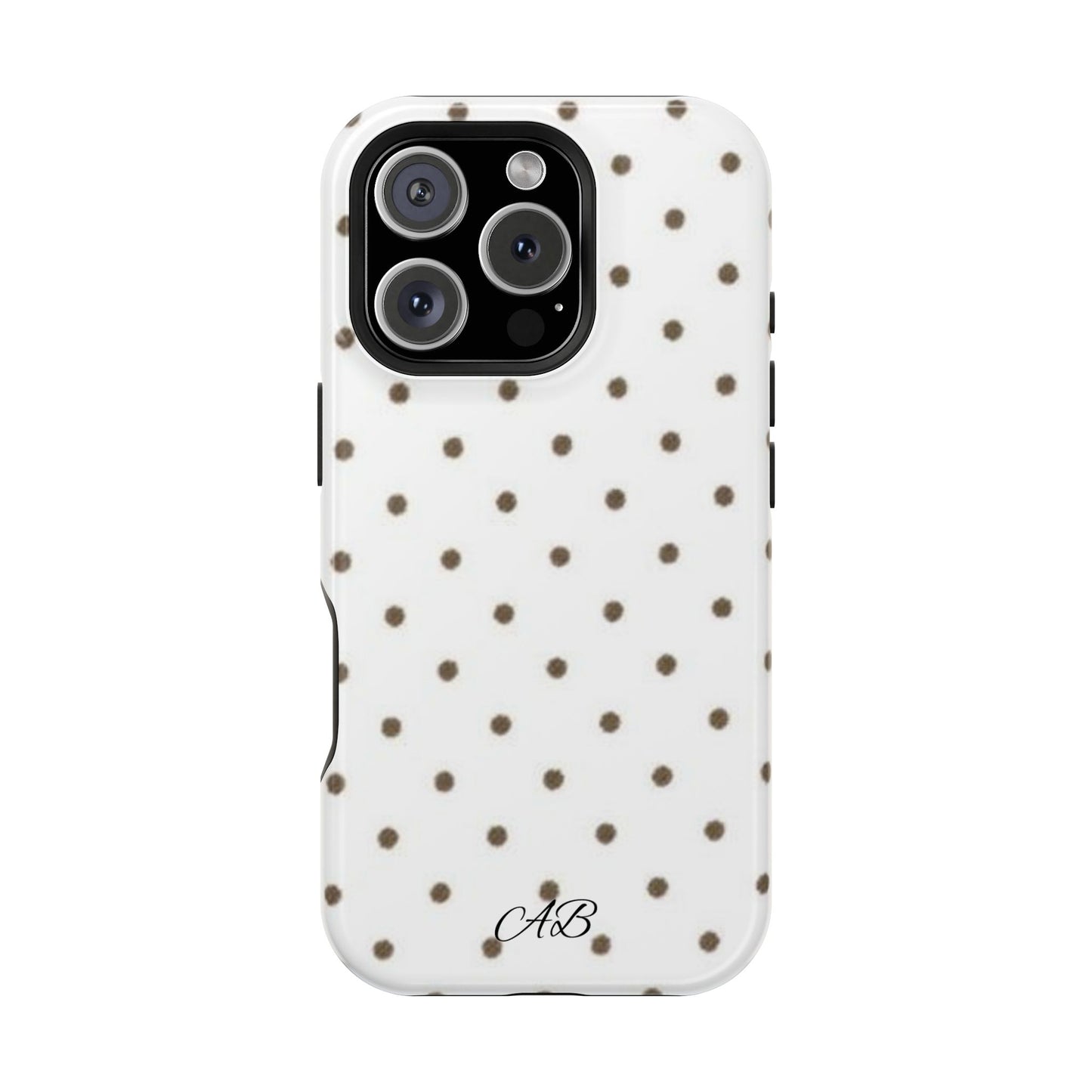 Polka Dot Magnetic Impact-Resistant Phone Case