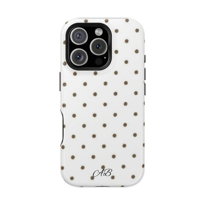 Polka Dot Magnetic Impact-Resistant Phone Case