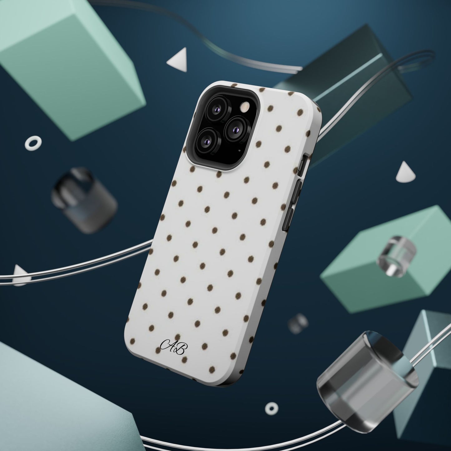 Polka Dot Magnetic Impact-Resistant Phone Case