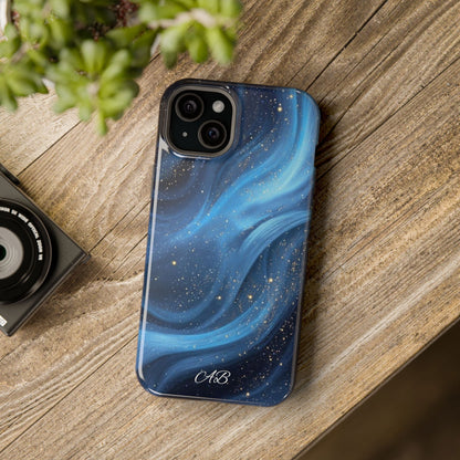 Blue Galaxy Magnetic Impact Phone Case