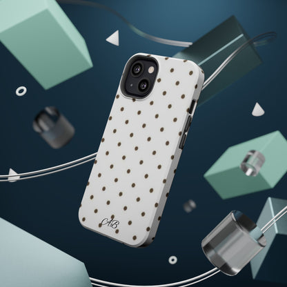Polka Dot Magnetic Impact-Resistant Phone Case