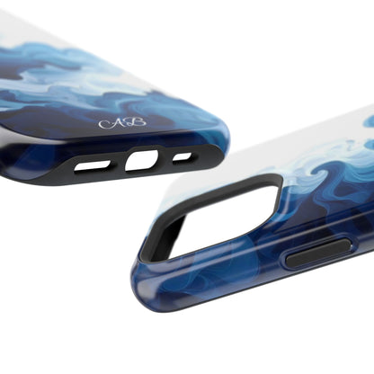 Blue Smoke Magnetic Impact-Resistant Phone Case