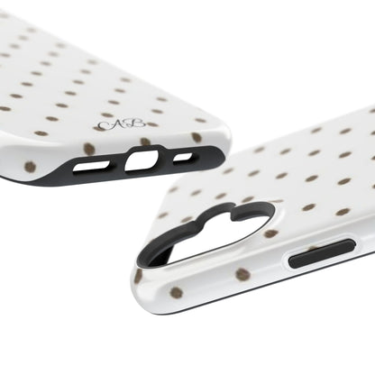 Polka Dot Magnetic Impact-Resistant Phone Case