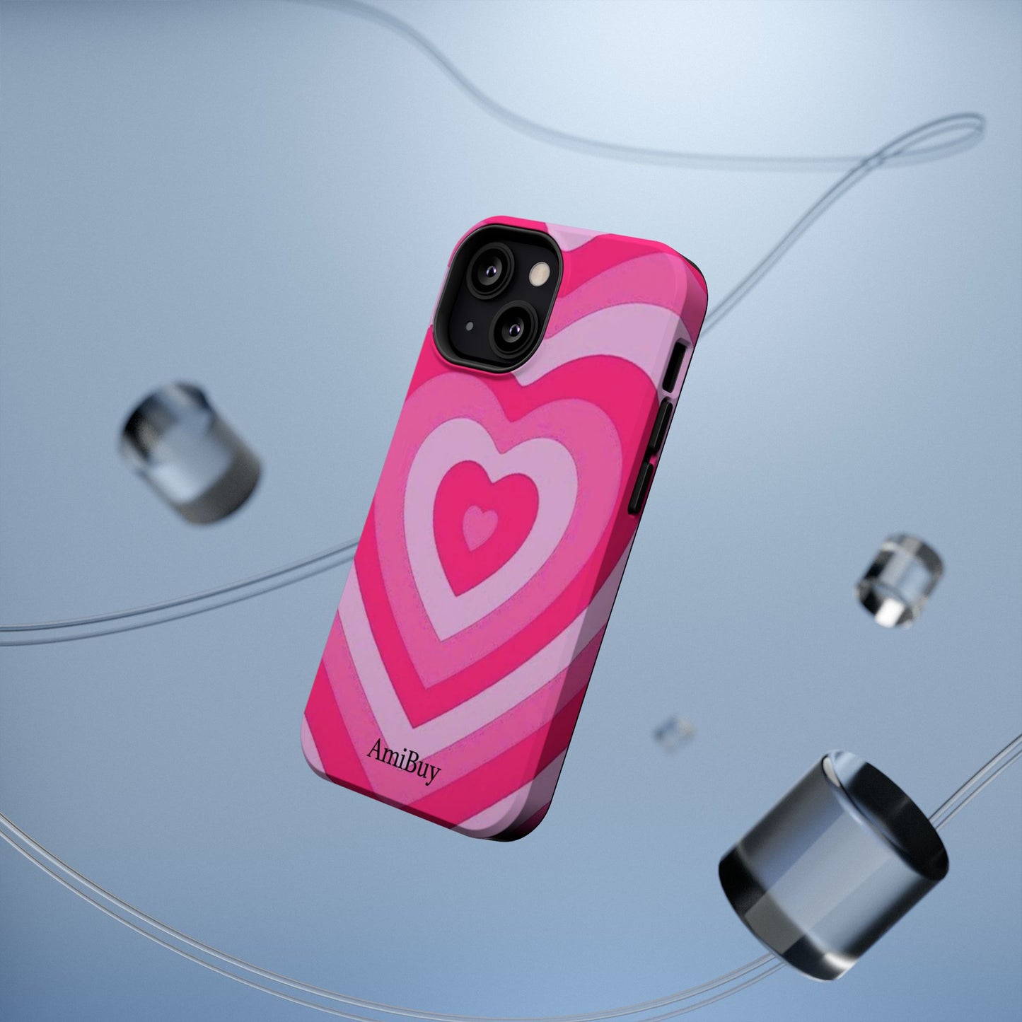 Pink Retro Heart