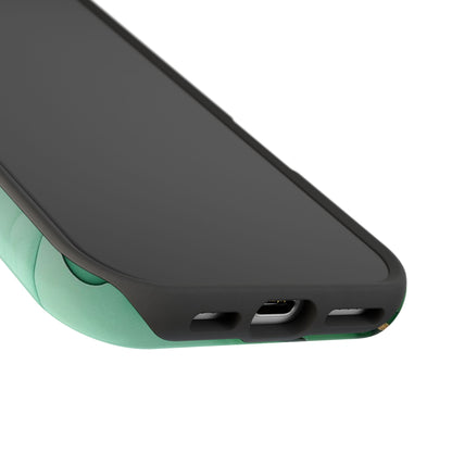 Green Marble Magnetic Impact-Resistant Phone Case
