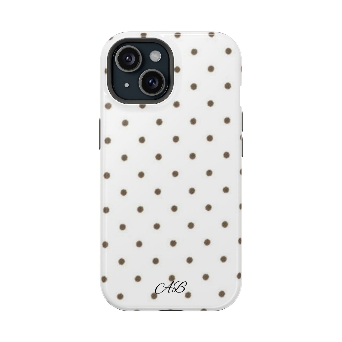 Polka Dot Magnetic Impact-Resistant Phone Case