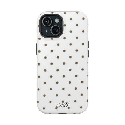 Polka Dot Magnetic Impact-Resistant Phone Case