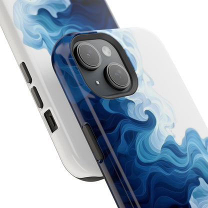Blue Smoke Magnetic Impact-Resistant Phone Case