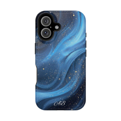 Blue Galaxy Magnetic Impact Phone Case