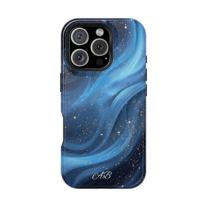 Blue Galaxy Magnetic Impact Phone Case