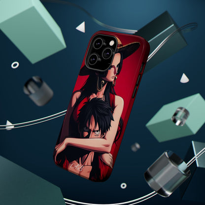 Anime Straw Hat Couple Magnetic Impact-Resistant Phone Case