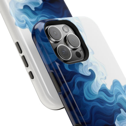 Blue Smoke Magnetic Impact-Resistant Phone Case