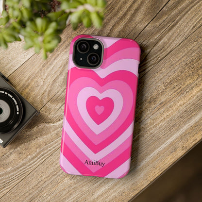 Pink Retro Heart