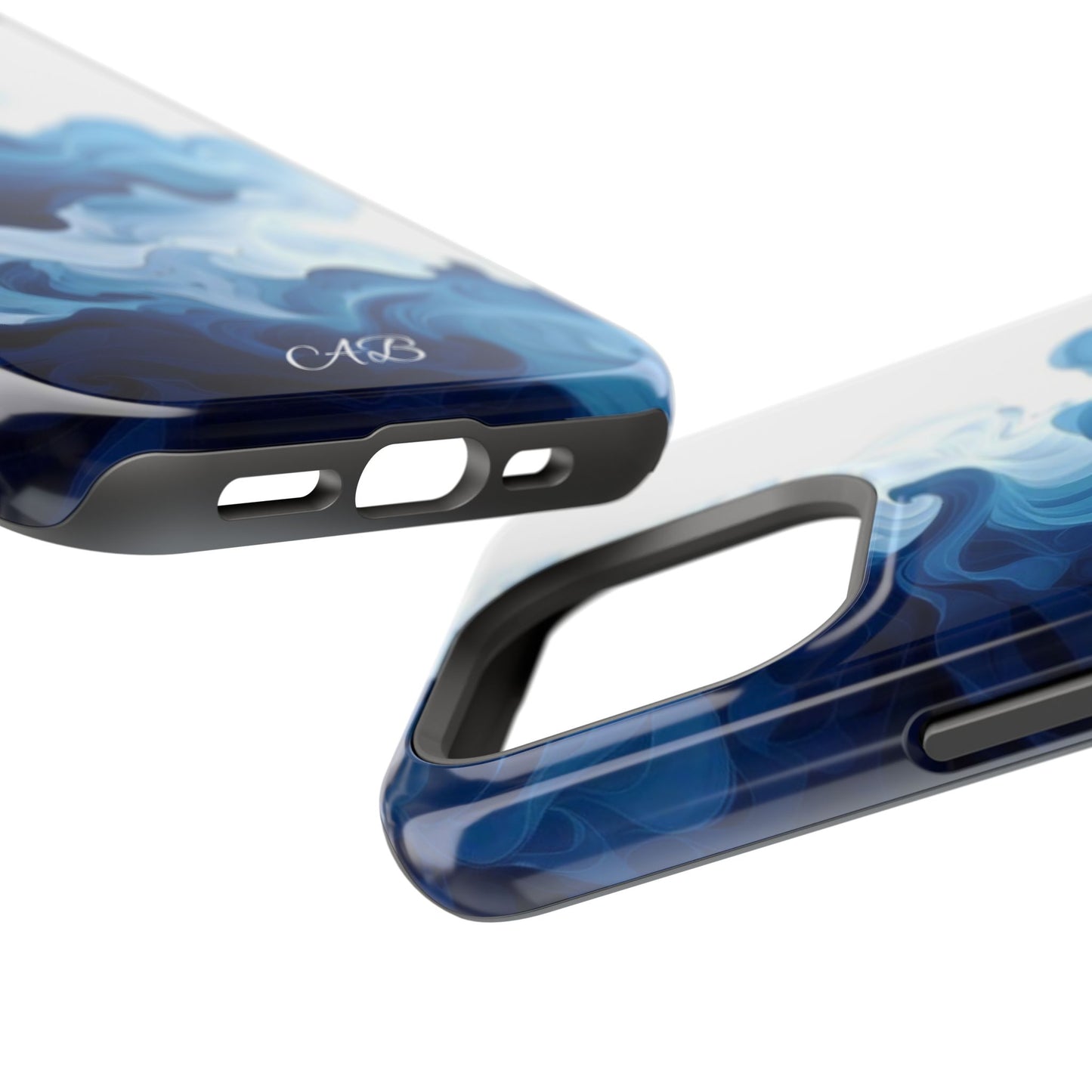 Blue Smoke Magnetic Impact-Resistant Phone Case