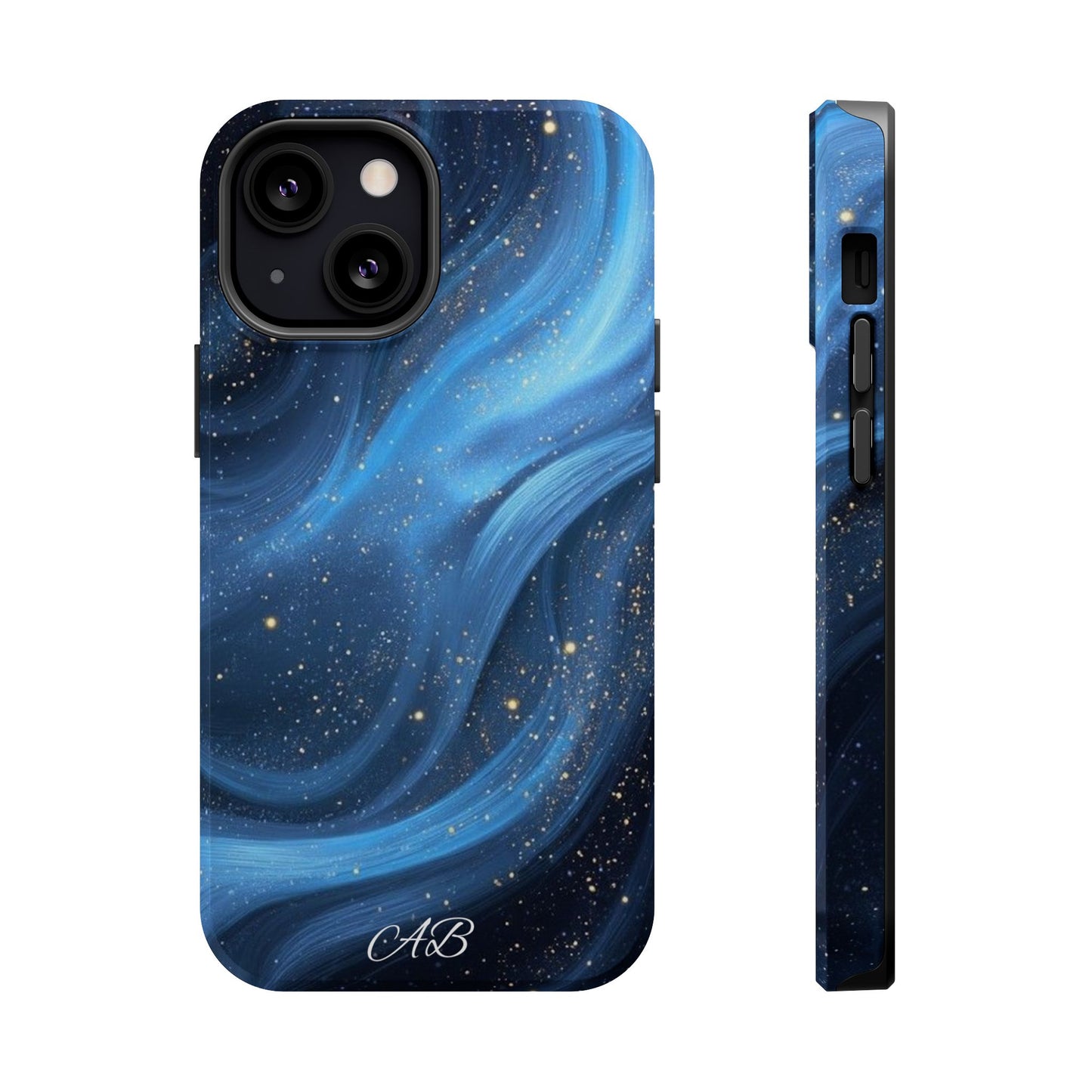 Blue Galaxy Magnetic Impact Phone Case