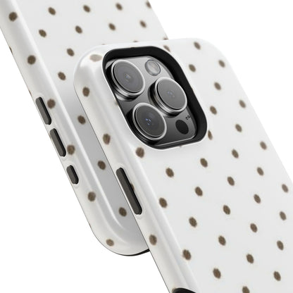 Polka Dot Magnetic Impact-Resistant Phone Case