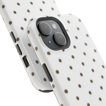 Polka Dot Magnetic Impact-Resistant Phone Case