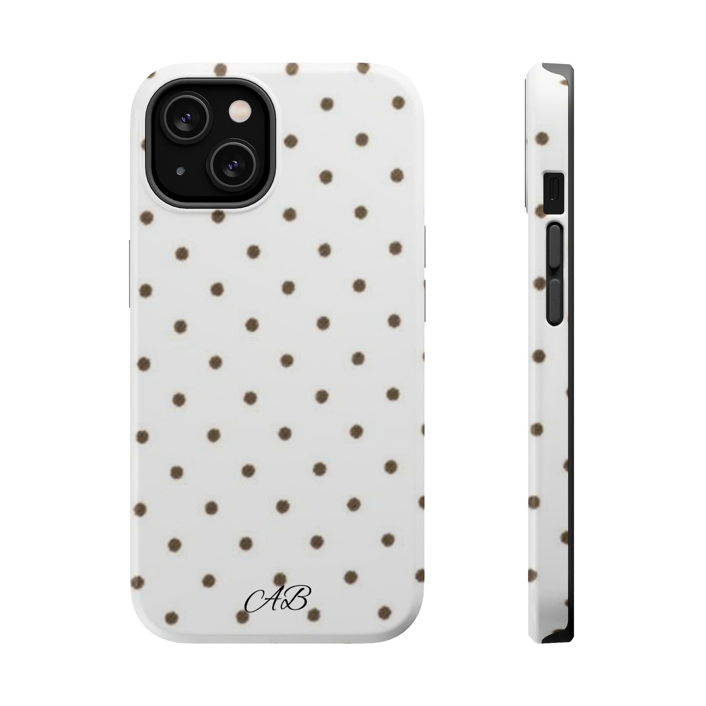 Polka Dot Magnetic Impact-Resistant Phone Case