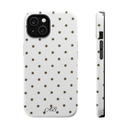 Polka Dot Magnetic Impact-Resistant Phone Case