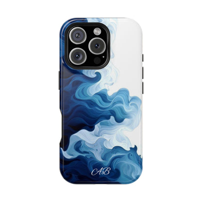 Blue Smoke Magnetic Impact-Resistant Phone Case