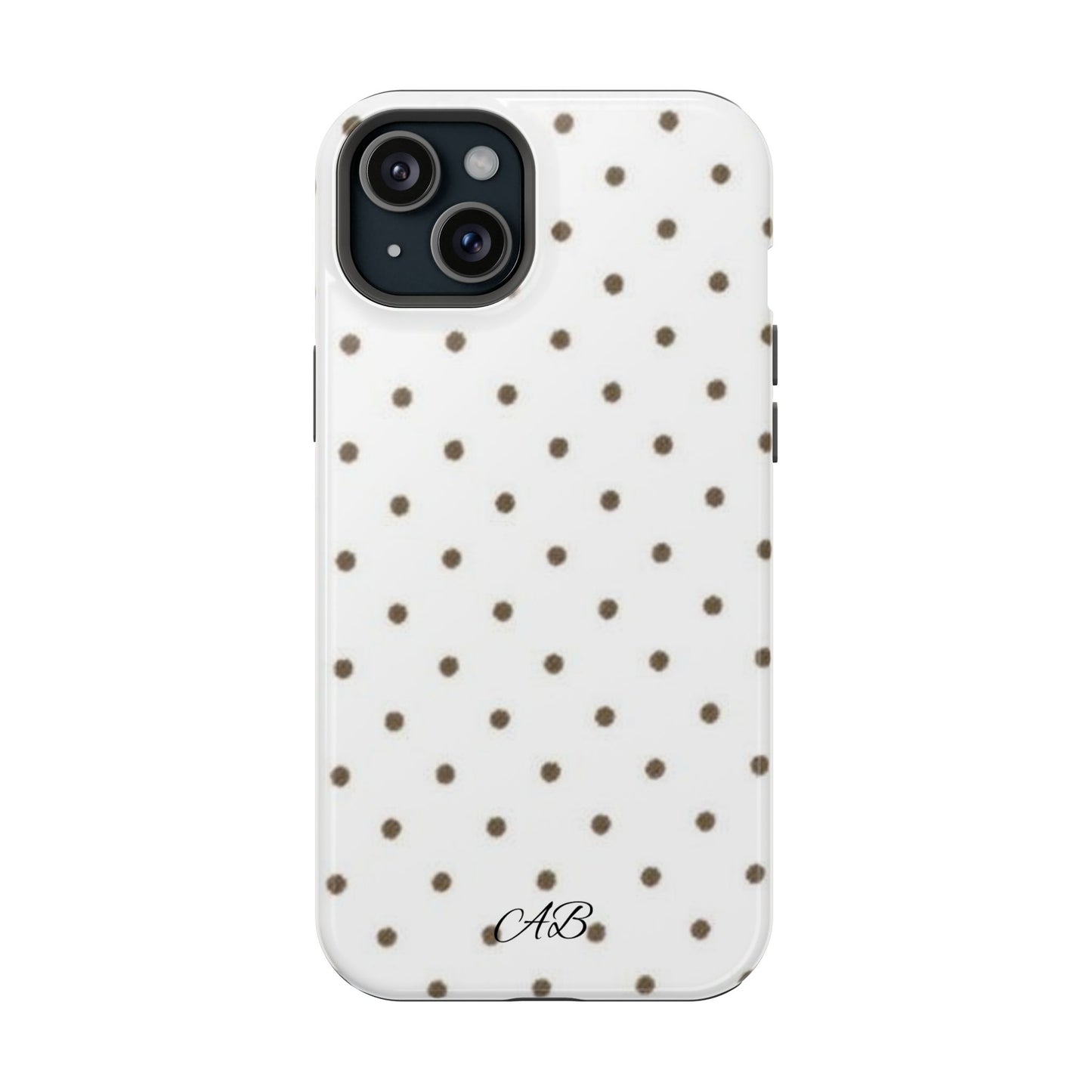 Polka Dot Magnetic Impact-Resistant Phone Case