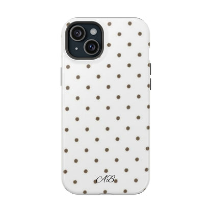 Polka Dot Magnetic Impact-Resistant Phone Case
