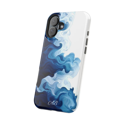 Blue Smoke Magnetic Impact-Resistant Phone Case