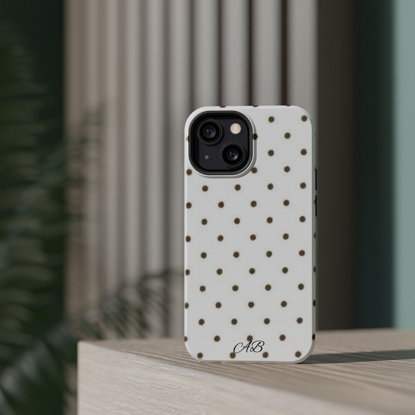 Polka Dot Magnetic Impact-Resistant Phone Case
