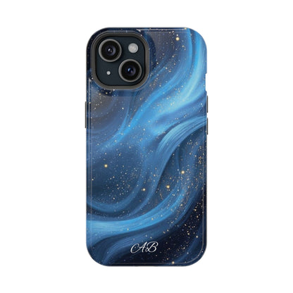 Blue Galaxy Magnetic Impact Phone Case