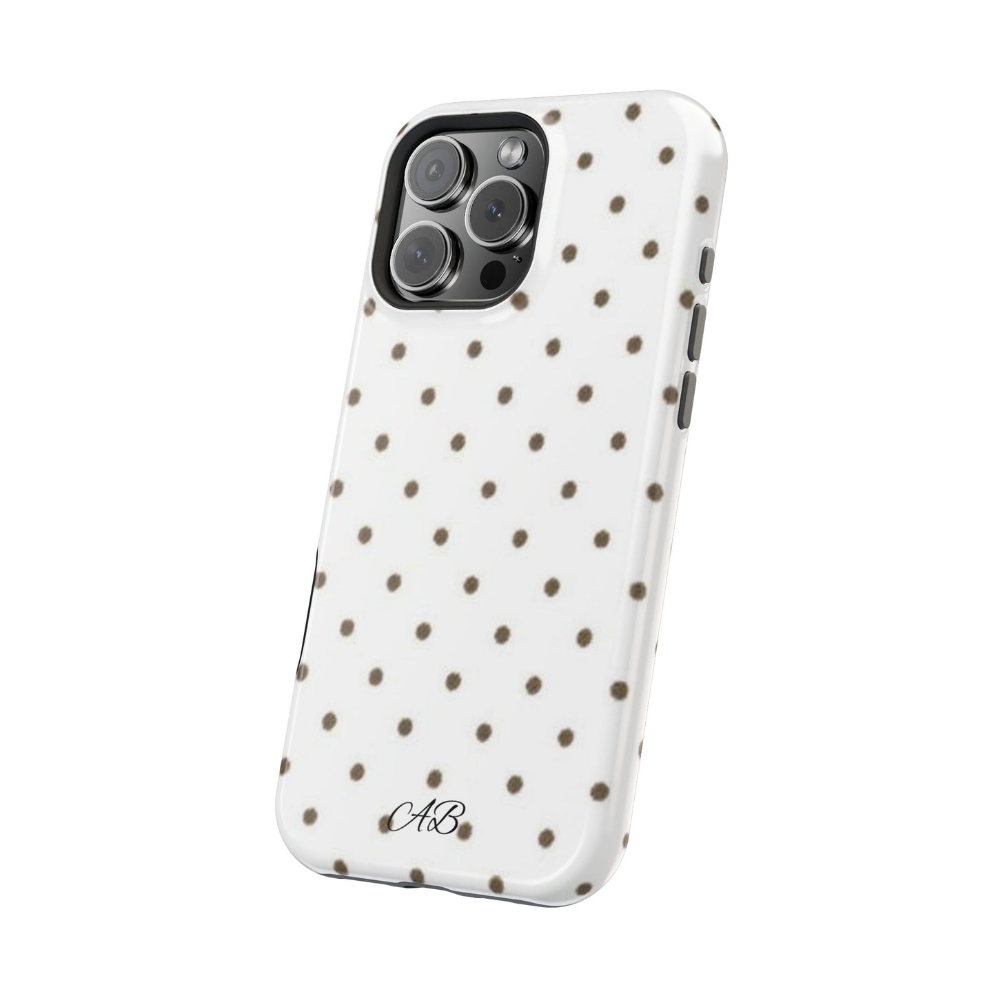 Polka Dot Magnetic Impact-Resistant Phone Case