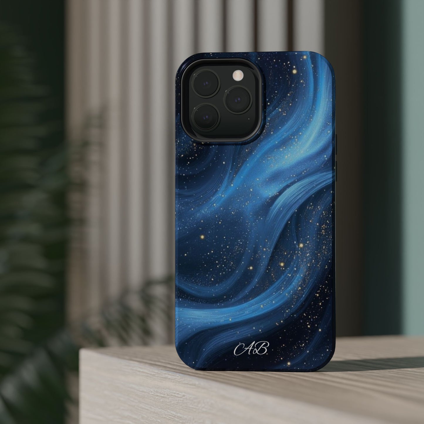 Blue Galaxy Magnetic Impact Phone Case