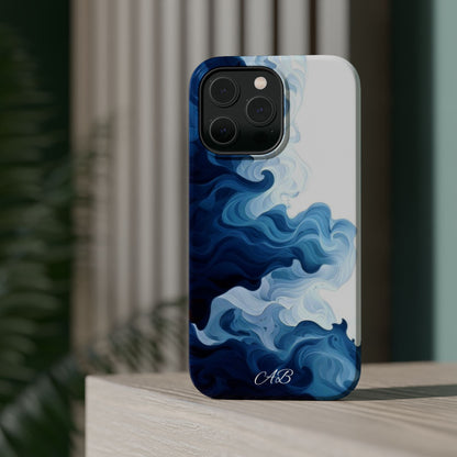 Blue Smoke Magnetic Impact-Resistant Phone Case