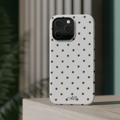 Polka Dot Magnetic Impact-Resistant Phone Case